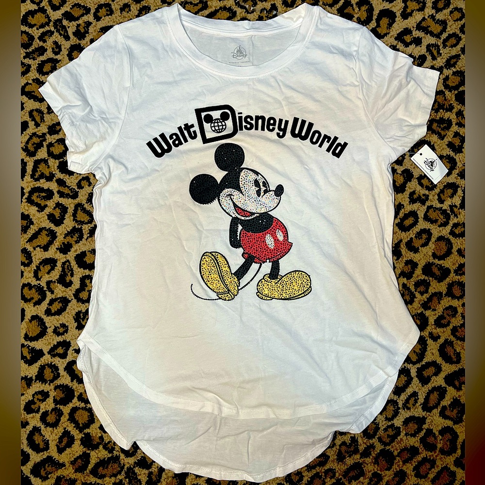 Walt Disney Mickey Mouse Bling T shirt